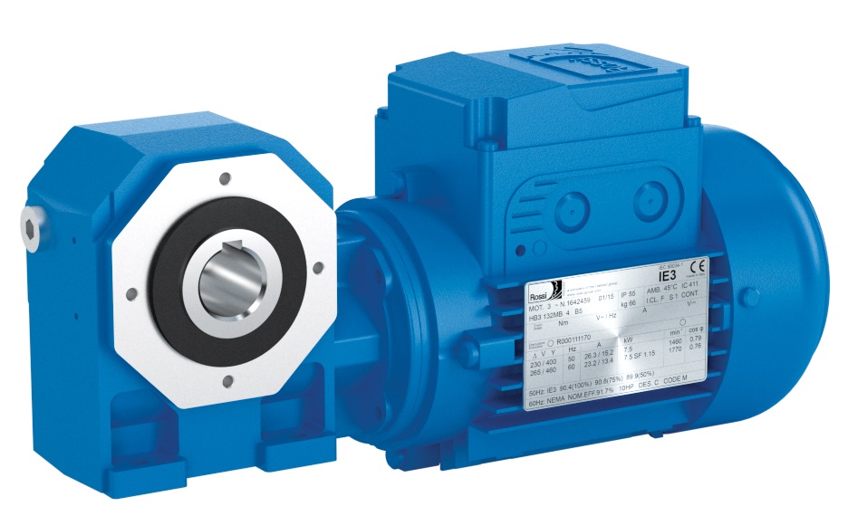 Rossi Right Angle Worm Geared Motors StandardFit AS